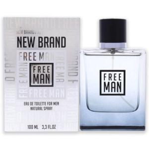 Free Man by New Brand for Men  3.3 oz EDT Spray