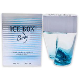 Ice Box Body by New Brand for Men  3.3 oz EDT Spray