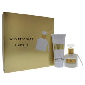 LAbsolu by Carven for Women  2 Pc Gift Set 1.66oz EDP Spray 3.33oz Perfume Body Milk
