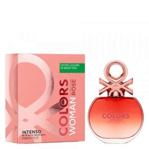 Colors de Benetton Woman Rose Intenso EDP Spray 2.7 oz
