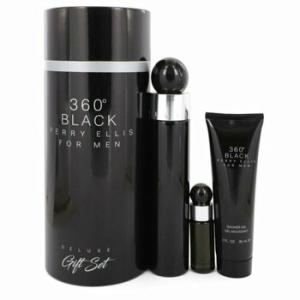 360 Degrees Black for Men Deluxe Set Gift Set