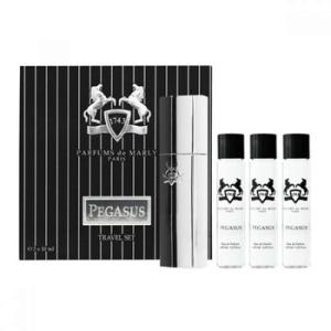 Pegasus 4 Pcs Set For Men Case  3 x 0.33 oz Eau De Parfum