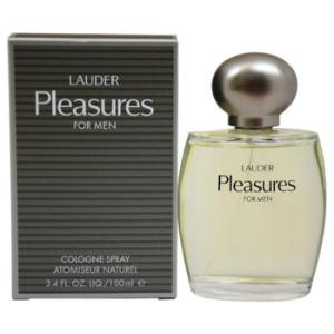 Pleasures For Men  Estee Lauder Cologne Spray 3.4 oz m