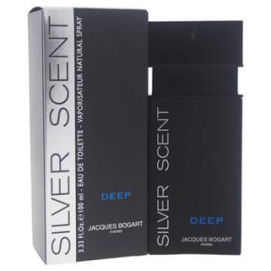 Silver Scent Deep by Jacques Bogart for Men  3.4 oz EDT Spray