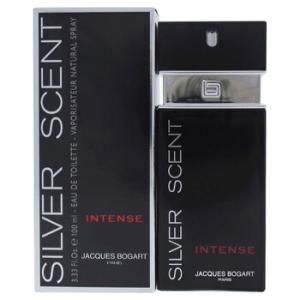 Silver Scent Intense by Jacques Bogart for Men  3.33 oz EDT Spray