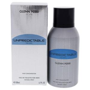 Unpredictable High Concentration by Glenn Perri for Men  6.7 oz EDT Spray