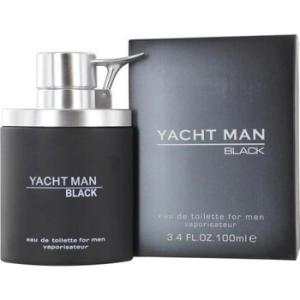 Yacht Man Black  Myrurgia EDT Spray 3.4 oz 100 ml m