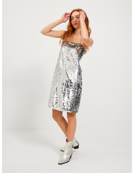 JJXX - JXAVA SEQUIN  STRAP SHORT DRESS WVN