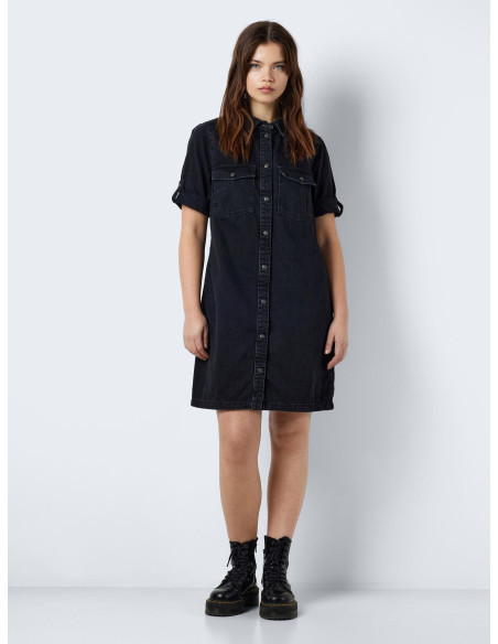 Noisy May - NMNEW SIGNE S/S DENIM DRESS WG001BL NOOS