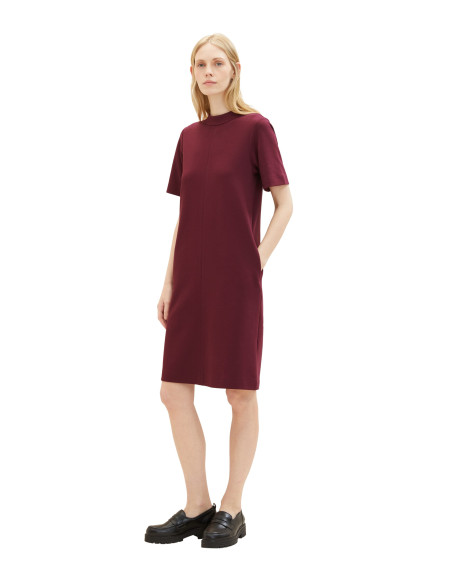 Tom Tailor - Jersey Dress With High Collar