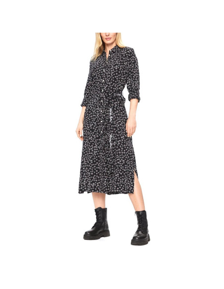 Tommy Jeans - TJW DITSY BELTED MIDI DRESS EXT