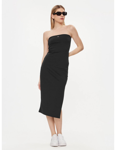 Tommy Jeans - TJW MIDI BODYCON TUBE DRESS