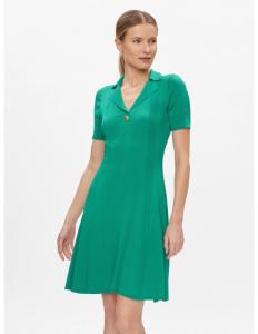 Tommy Hilfiger - RIB BUTTON F&F POLO SWT DRESS