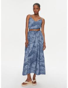 Tommy Jeans - TJW LASER CHAMBRAY MAXI DRESS