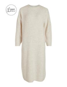 VILA - VICILIA L/S O-NECK KNIT DRESS/SU