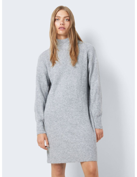 Noisy May -NMNELLA L/S HIGHNECK KNIT DRESS FWD NOOS