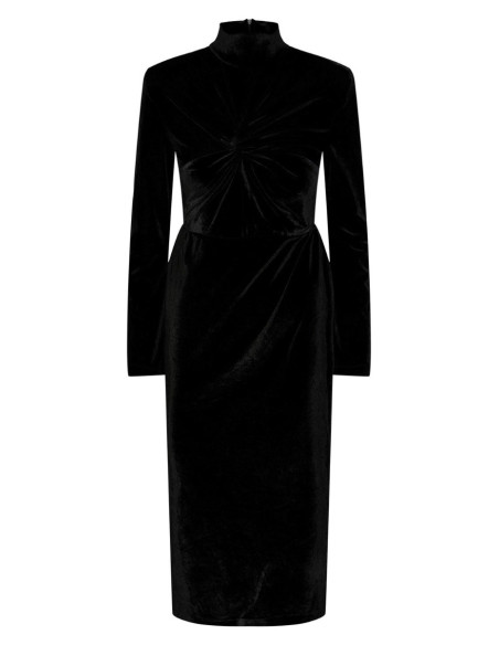 Y.A.S - YASNOVELLA HIGH NECK LS MIDI DRESS