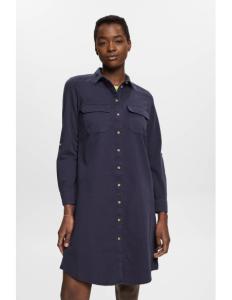 ESPRIT - Cotton shirt dress