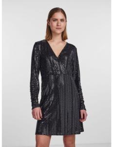 Pieces - PCSIDDY LS WRAP DRESS