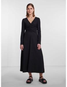 Pieces - PCSOPHIA LS MIDI DRESS BC