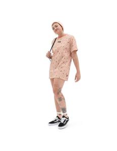 VANS - CENTER VEE PRINT T-SHIRT DRESS