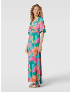 VILA - VIBESTA V-NECK 2/4 MAXI DRESS/DC/SU