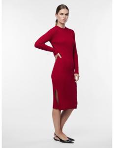 Y.A.S - YASELONI LS MIDI KNIT DRESS S.