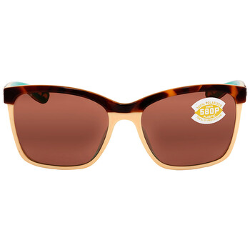 ANAA Brown Polarized Polycarbonate Sunglasses ANA 105 OCP
