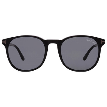 Ansel Smoke Oval Sunglasses FT0858N 01A