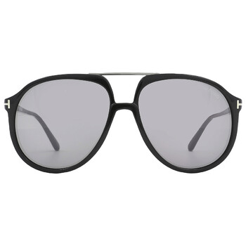 Archie Smoke MIrror Pilot Sunglasses FT1079 01C