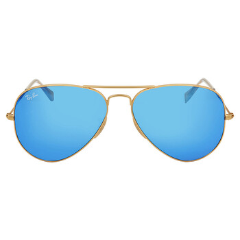 Aviator Flash Lenses Blue Sunglasses RB3025 11217