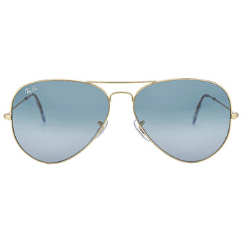 Aviator Gradient Blue Sunglasses RB3025 0013M