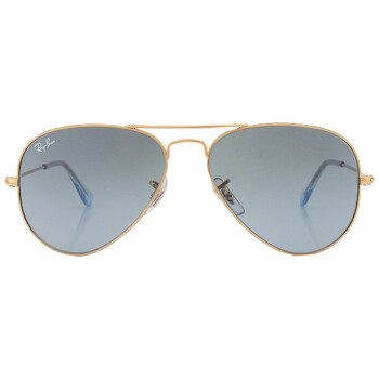 Aviator Gradient Blue Sunglasses RB3025 0013M
