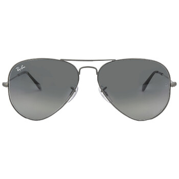 Aviator Gradient Grey Sunglasses RB3025 00471