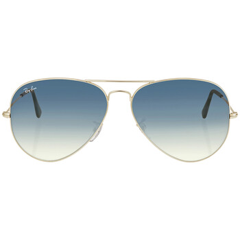 Aviator Gradient Light Blue Gradient Sunglasses RB3025 0033F