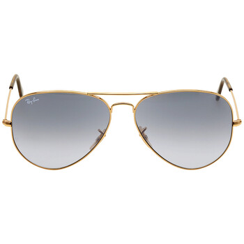 Aviator Havana Grey Gradient Sunglasses RB3025 18171