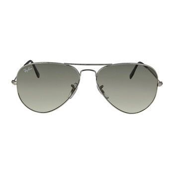 Aviator Light Grey Gradient Sunglasses RB3025 00332