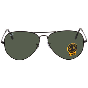 Aviator Metal II Black Aviator Sunglasses RB3689 914831