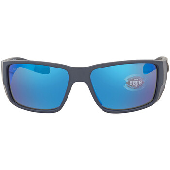 BLACKFIN PRO Blue Mirror Polarized Glass Sunglasses 6S9078 907807