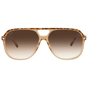 Bill Light Brown Gradient Square Sunglasses RB2198 129251