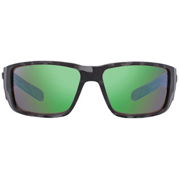 Blackfin Pro Green Mirror Rectangular Sunglasses 6S9078 907813