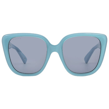 Blue Cat Eye Sunglasses GG1169S 004