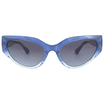 Blue Gradient Cat Eye Sunglasses GU7787A 92W