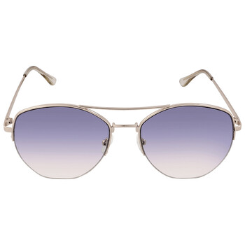 Blue Gradient Pilot Sunglasses CK20121S 717