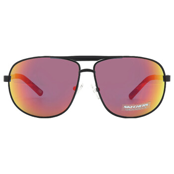 Bordeaux Mirror Pilot Sunglasses SE6077 02U