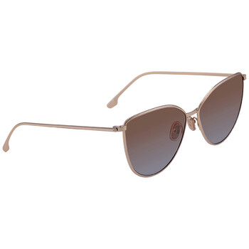 Brick Blue Cat Eye Sunglasses VB209S 721