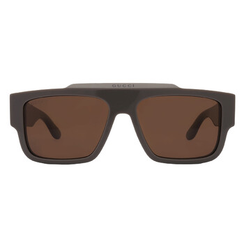 Brown Browline Sunglasses GG1460S 003