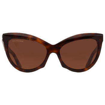 Brown Cat Eye Sunglasses BB0217S002