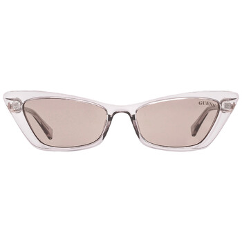 Brown Cat Eye Sunglasses GU8229 81E