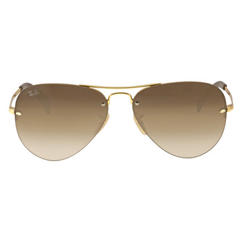 Brown Gradient Aviator Sunglasses RB3449 00113